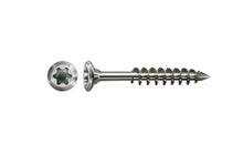 Load image into Gallery viewer, Stainless steel screw, 5 x 80 mm, 100 pieces, partial thread, flat countersunk head, T-STAR plus T20, stainless steel A2