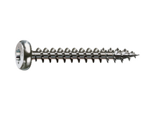 Load image into Gallery viewer, Stainless steel screw, 5 x 30 mm, 200 pieces, full thread, pan head, T-STAR plus T20, stainless steel A2