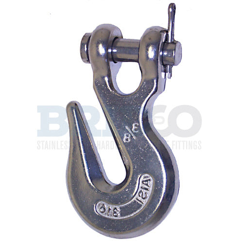 Clevis Grab Hook 316 1/4" Inch Mister Stainless