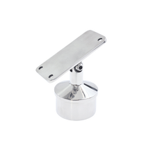 Load image into Gallery viewer, Adjustable Saddle To Suit Flat Handrail for 2 Inch tube bottom 316 Grade