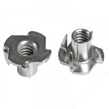 Load image into Gallery viewer, Pronged Tee Nuts 1/4 - Box of 100