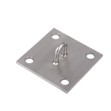 Load image into Gallery viewer, Wall Plate Horizontal Stainless Steel 150  X 150mm 316 Grade

