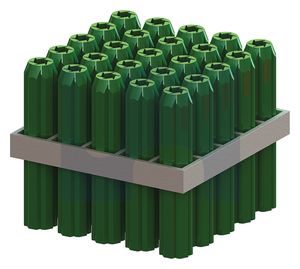 Wall Plugs - Green M6.5 x 50