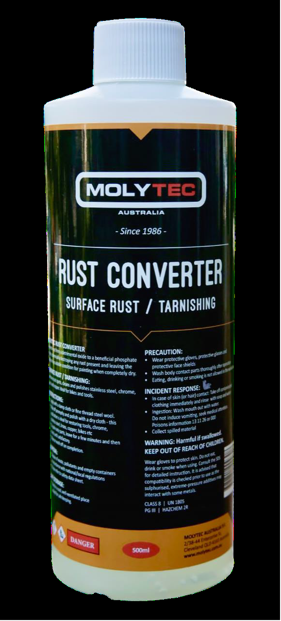 Molytec Rust Converter - Surface Rust / Tarnishing – Mister Stainless