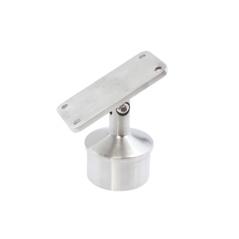 Adjustable Saddle To Suit Flat Handrail 2 Inches Satin Finish 316 ...