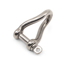 Load image into Gallery viewer, Twisted Shackle M6 -316 Grade
