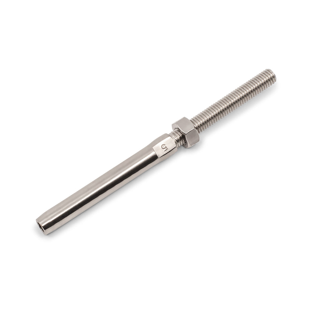 Swage Stud Right Hand Thread (External Threaded Term) Short M6 x 30