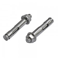 Anchor Bolts 316 Grade M6 X 55mm With Flange Nut