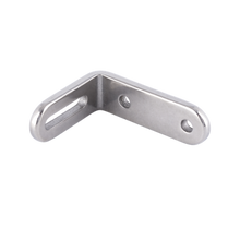 Load image into Gallery viewer, Blind Guide Angle Bracket 316 Grade Stainless Steel 65mm x 50mm
