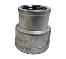 Load image into Gallery viewer, Stainless Steel Reducing Socket Female BSP Thread - 15MM (1/2&#39;&#39;)  - 8MM (1/4&#39;&#39;)
