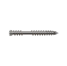 Load image into Gallery viewer, Decking screw, 5 x 80 mm, 100 pieces, fixing thread, cylindrical head, T-STAR plus T25, stainless steel A2
