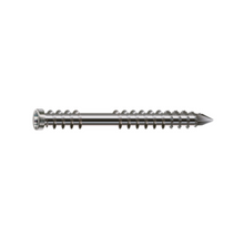 Load image into Gallery viewer, Decking screw, 5 x 60 mm, 100 pieces, fixing thread, cylindrical head, T-STAR plus T25, stainless steel A2
