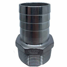 Load image into Gallery viewer, Stainless Steel Male BSP -  Hose Barb  1/2&quot; - 15MM TAIL
