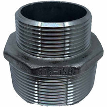 Load image into Gallery viewer, BSP Stainless Steel Reducing Hex Nipple 8MM (1/4&#39;&#39;) - 6MM (1/8&#39;&#39;)
