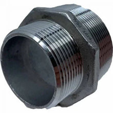 Load image into Gallery viewer, BSP Stainless Steel Reducing Hex Nipple 8MM (1/4&#39;&#39;) - 6MM (1/8&#39;&#39;)
