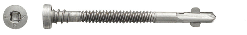 Winged Decking Screw Timber To Steel 304 4.8MM X60MM pack of 100