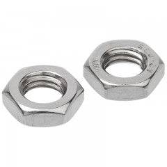 Hex Lock / Half Nuts 1/4 - 316 Box Of 100