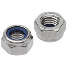 Load image into Gallery viewer, Hex Nylon Insert Lock Nut 316 M18
