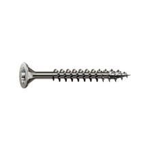 Load image into Gallery viewer, Stainless steel screw, 4 x 60 mm, 100 pieces, full thread, flat countersunk head, T-STAR plus T20
