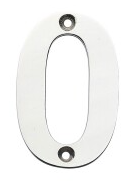 Stainless Steel Numerals 50MM #0