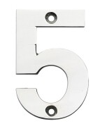 Stainless Steel Numerals 100MM #5 – Mister Stainless