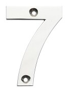 Stainless Steel Numerals 50MM #7