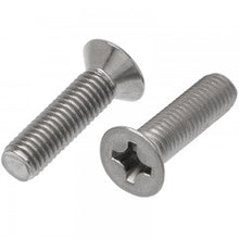 Load image into Gallery viewer, Countersunk Phillips Metal Threads Screws 316 M3 X 10mm - Box of 100
