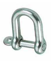 Load image into Gallery viewer, Captive Pin D Shackles M5 - 316 Grade
