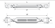 Load image into Gallery viewer, Bottle Screw Jaw &amp; Jaw  M8  - 316 Grade
