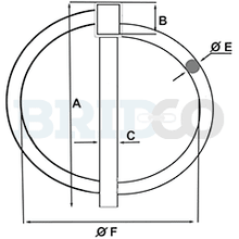 Load image into Gallery viewer, Linch Pin M8 316 Grade
