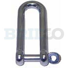 Long 'D' Shackles M8 - 316 Grade