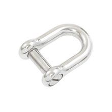 Load image into Gallery viewer, Slot Head D Shackle M6 316 Grade SS
