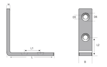 Load image into Gallery viewer, Angle Brackets 31mm X 31mm - 304 Grade
