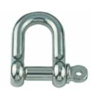 Shackle 'D' 316 M4 - 316 Grade