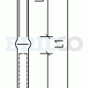 Load image into Gallery viewer, Swage Stud Threaded Terminal  M6 Thread - to Suit 5/32 - 3.97mm  or 4mm Cable Right Hand Thread
