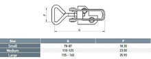 Load image into Gallery viewer, Toggle Latch With keeper 304 Grade 155-165MM
